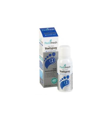 Pedifresh Fase 1 tegen acute zweetvoeten spray 75 Milliliter