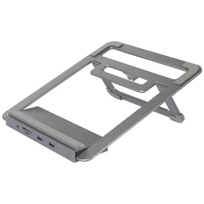 Renkforce RF-LLS-400 USB-C laptopdockingstation / standaard Geschikt voor merk (dockingstation): Universeel, Apple USB-C Power Delivery Renkforce RF-LLS-400 USB-C laptopdockingstation / standaard Geschikt voor merk (dockingstation): Universeel, Apple USB-C Power Delivery