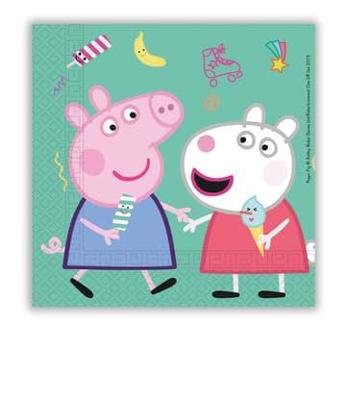 Servetten Peppa Pig en Susy Servetten Peppa Pig en Susy