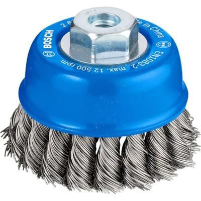 Bosch Accessoires Komstaalborstel 75 mm, 0,5 mm, 12500 U/ min, 10 1st - 2608622063 Bosch Accessoires Komstaalborstel 75 mm, 0,5 mm, 12500 U/ min, 10 1st - 2608622063