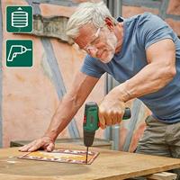 Bosch Home and Garden EasyDrill 1200 Accu-schroefboormachine 12 V 2 snelheden Incl. accu, Incl. lader, Incl. koffer - thumbnail