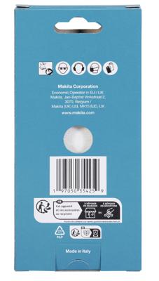 Makita Accessoires Schuurvel 80x133mm A120 velcro | 10 stuks - E-23531 Makita Accessoires Schuurvel 80x133mm A120 velcro | 10 stuks - E-23531