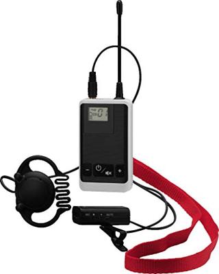 Headset Spraakmicrofoon Monacor ATS-22T Zendmethode:Digitaal, Radiografisch Schakelaar