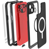 Ghostek Nautical Waterproof MagSafe Case + Belt Swivel Holster Apple iPhone 14 Plus Black - thumbnail