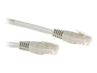 ACT IB2020 LSZH U/UTP CAT5E Patchkabel Grijs - 20 meter - thumbnail