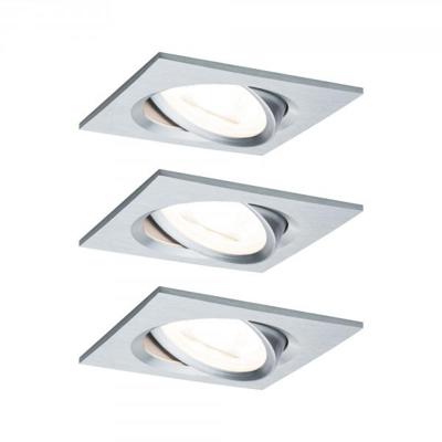 Paulmann 93474 Inbouwlamp LED GU10 19.5 W Aluminium (gedraaid)