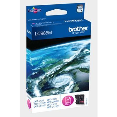 Brother inktcartridge, 260 pagina&apos;s, OEM LC-985M, magenta