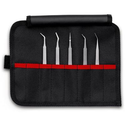 Knipex SMD-Precisie-Pincetten-Set | 5-Delig - 92 00 03 Knipex SMD-Precisie-Pincetten-Set | 5-Delig - 92 00 03