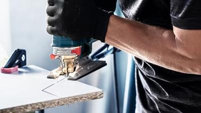 Bosch Accessoires Expert 'Hardwood 2-side clean' T 308 BF decoupeerzaagblad 5-delig - 1 stuk(s) - 2608900544