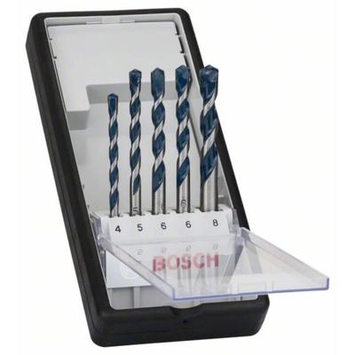 Bosch Accessories CYL-5 2608588165 Carbide Beton-spiraalboren set 5-delig 4 mm, 5 mm, 6 mm, 6 mm, 8 mm Cilinderschacht 1 set(s) Bosch Accessories CYL-5 2608588165 Carbide Beton-spiraalboren set 5-delig 4 mm, 5 mm, 6 mm, 6 mm, 8 mm Cilinderschacht 1 set(s)