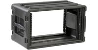 SKB Roto-Molded 6U Shallow Rack Zwart - thumbnail