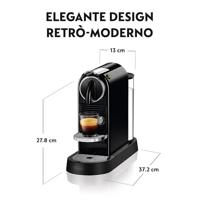 De&apos;Longhi Nespresso Citiz EN167.B Nespresso Zwart - thumbnail