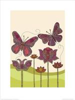 Kunstdruk Valentina Ramos - Butterflies 30x40cm - thumbnail