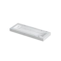 INK Pitch Wastafel Keramische Slab Centraal met Drain en Front en Side Skirts 2 Kraangaten - 1200x450x90 mm - Statuario Glans - thumbnail