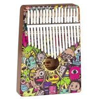 Sela SE 254 Art Series Kalimba 17 Little Monster - thumbnail