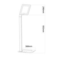 Neomounts by Newstar Tablet vloerstandaard zilver TABLET-100SILVER max. 5kg - thumbnail