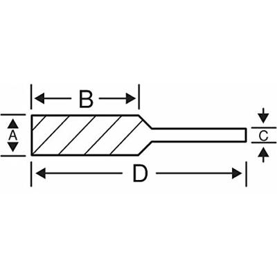Bahco stiftfrees cylinder. 16 mm | A1625M08X Bahco stiftfrees cylinder. 16 mm | A1625M08X