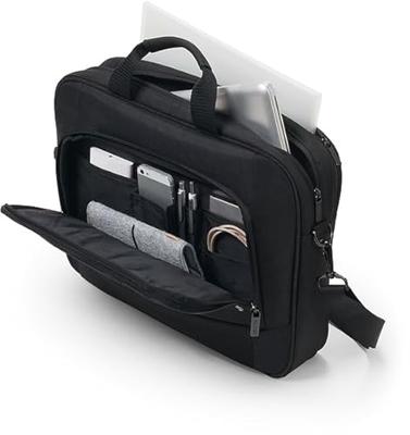 Dicota Eco Top Traveller BASE notebooktas 43,9 cm (17.3 ) Tas met bovensluiting Zwart - thumbnail