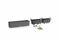 Bloempot Lechuza Zwart Grijs Polypropyleen - thumbnail