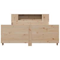 Bedframe zonder matras massief grenenhout 135x190 cm - thumbnail