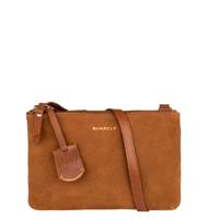 BURKELY nubuck crossbody tas Soul Skye cognac - thumbnail