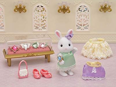 Sylvanian Families - De modekoffer met sneeuwkonijn en grote zus