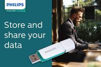 Philips FM08FD75B USB flash drive 8 GB USB Type-A 3.0 (3.1 Gen 1) Turkoois, Wit - thumbnail