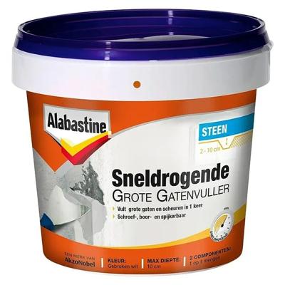 Alabastine Sneldrogende Grote Gatenvuller - 500 gram 2x 500 ml