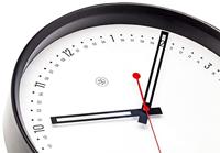 NeXtime NX-7358 Wandklok NXt Sweden Dia 30cm Kunststof Zwart - thumbnail