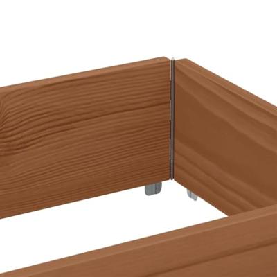 VidaXL Palletopzetrand 150x50 cm massief grenenhout bruin
