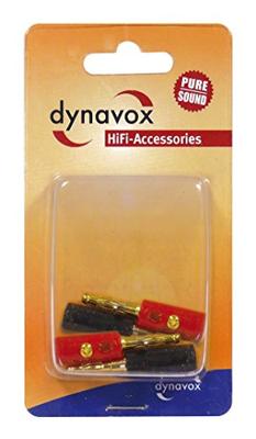 Audio Dynavox Banaanstekker set
