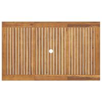 5-delige Eethoek massief acaciahout - thumbnail