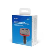 SAVIO TRANSMITTER TR-10 MET BLUETOOTH + CAR CHARGER 2 A - thumbnail