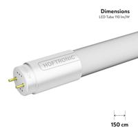 Set van 5 LED TL Buizen 150cm - T8 G13 Fitting - 24 Watt 2640 lumen (110/W) - 3000K warm wit - Flikkervrij - Vervangt 58 Watt (58W/830) - Incl. Starter - thumbnail