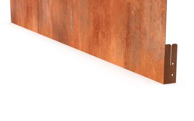 Cortenedge kantopsluiting vlak 2200x3x290 mm Geroba - Geroba