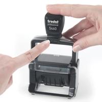 Trodat Reserve-stempelkussen 6/56/2 83493 56 x 33 mm (bxh) Blauw-rood 2 stuk(s) - thumbnail