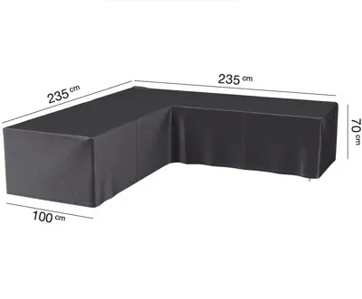 Platinum AeroCover Hoek LoungeBank hoes 235x235x100xH70cm