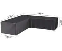 Platinum AeroCover Hoek LoungeBank hoes 235x235x100xH70cm - thumbnail