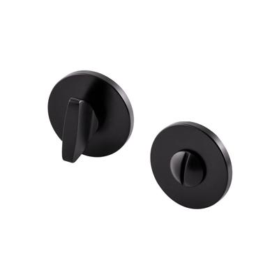 Hardbrass Shuffle toilet-/badkamersluitingrond 5mm - zwart Hardbrass Shuffle toilet-/badkamersluitingrond 5mm - zwart