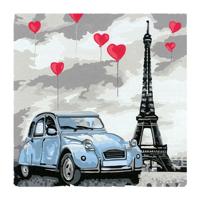 Ravensburger creart schilderen op nummer - paris - thumbnail