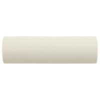 Sierkussens 2 st 15x50 cm fluweel crmekleurig - thumbnail