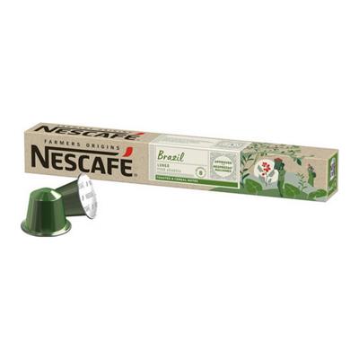 Nescafé - Farmers Origins Brazil Lungo - 10 Capsules Nescafé - Farmers Origins Brazil Lungo - 10 Capsules