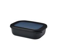 Mepal multikom cirqula rechthoekig 1000 ml - nordic black - thumbnail