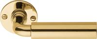 Formani TIMELESS 1923MRR50 deurkruk ongeveerd op rozet - messing ongelakt - thumbnail