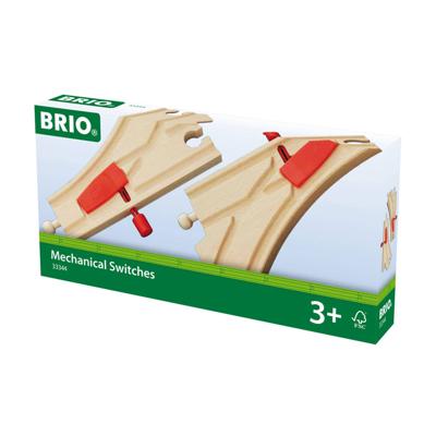 BRIO World Mechanische spoorwissels BRIO World Mechanische spoorwissels