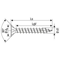 Spax pk pz geg.4,5x50(500) - thumbnail
