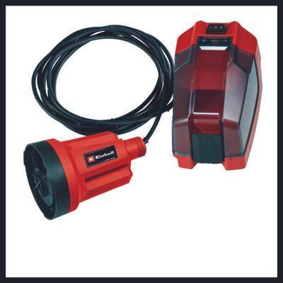 Einhell Power X-Change GE-SP 18 LL Li (1x4,0Ah) Dompelpomp voor schoon water 4500 l/h 8 m Einhell Power X-Change GE-SP 18 LL Li (1x4,0Ah) Dompelpomp voor schoon water 4500 l/h 8 m