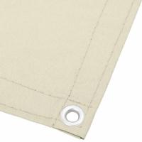 Balkonscherm 120x700 cm 100% oxford polyester crmekleurig - thumbnail
