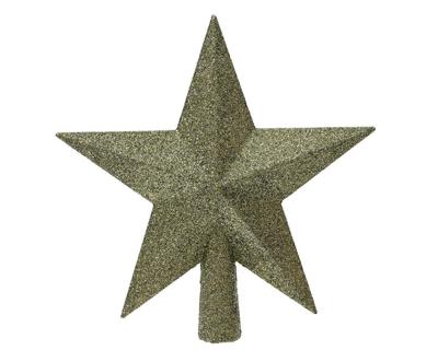 Decoris Piek Kunststof Rosemarijn met glitters 4.2x19x19cm