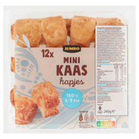Jumbo Mini Kaashapjes 12 Stuks - thumbnail